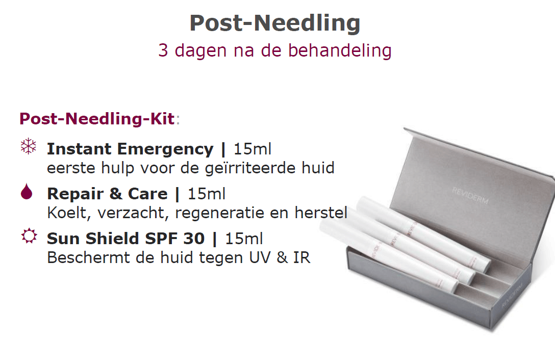 Post needling kit